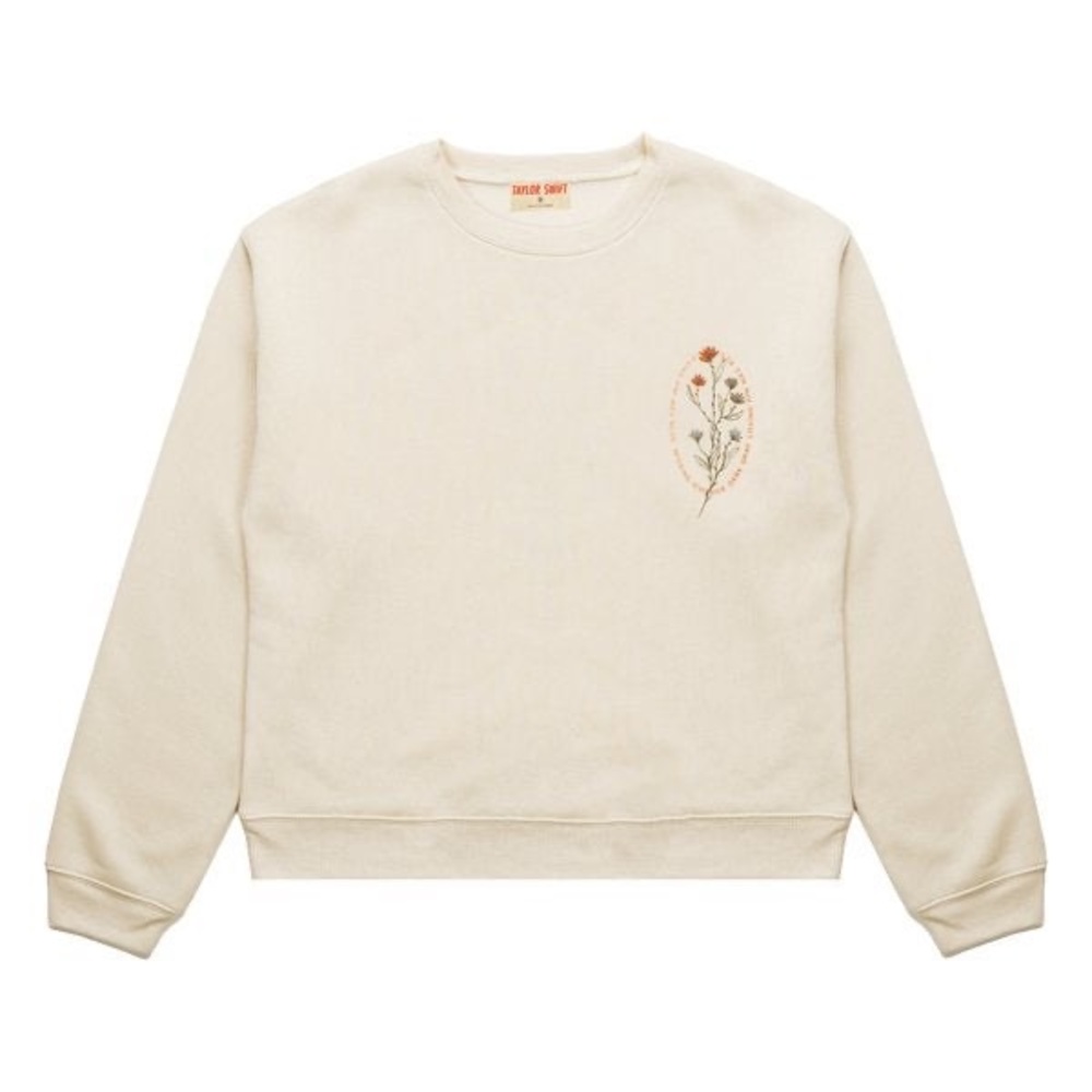 Taylor Swift Loving Him Was Red Crewneck Sweatshirt Official Merch Size Medium